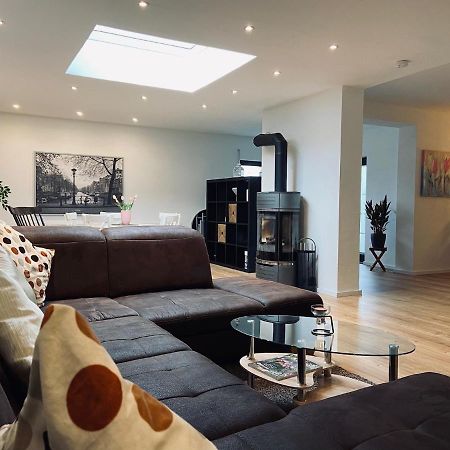 Ferienwohnung Tulpenweg Mit Kaminofen Haiger ภายนอก รูปภาพ